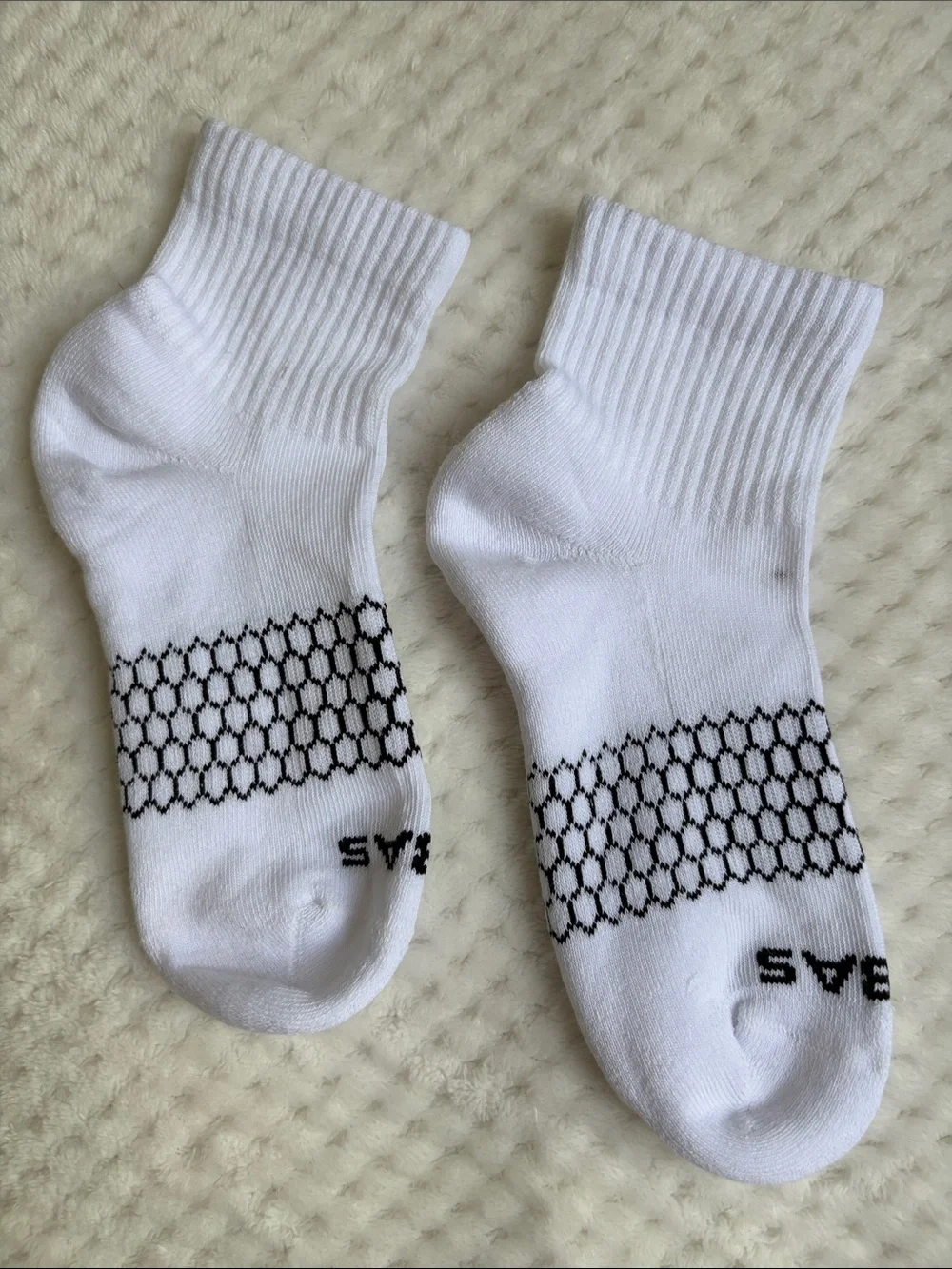 NWOT Bombas Youth Solids Quarter Socks - 1 Pair Size 12T-3Y